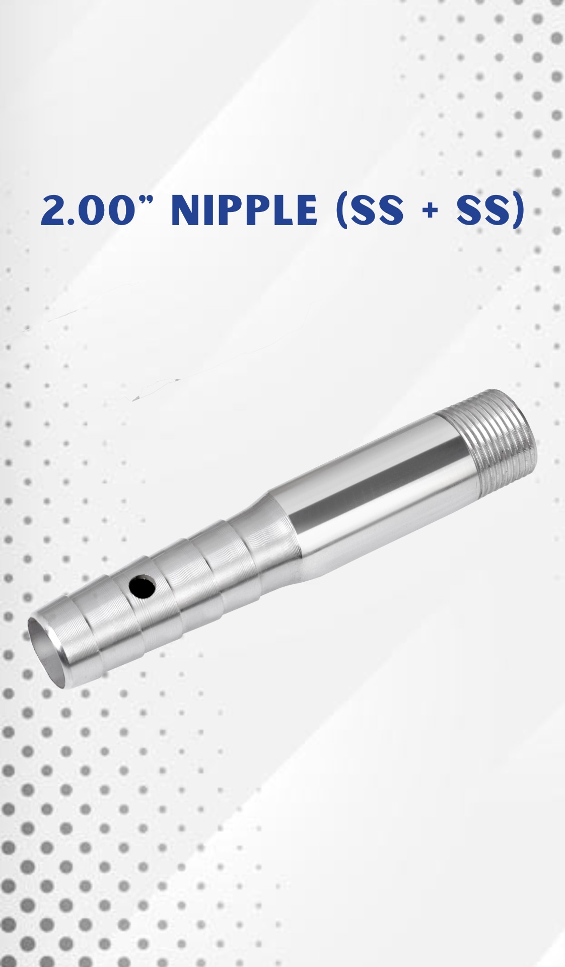 2.00" Nipple (SS + SS)